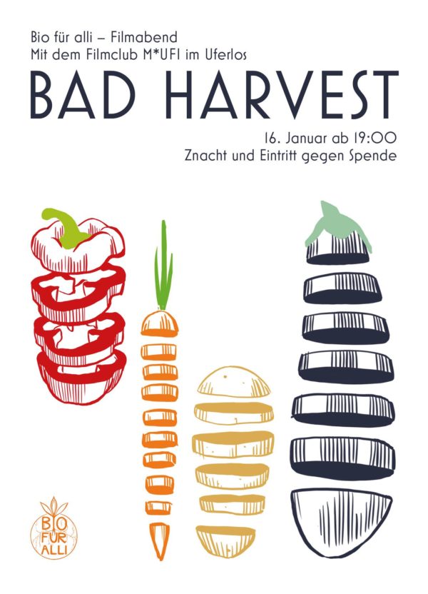 Filmabend “Bad Harvest” 16. Januar mit “Bio für Alli”